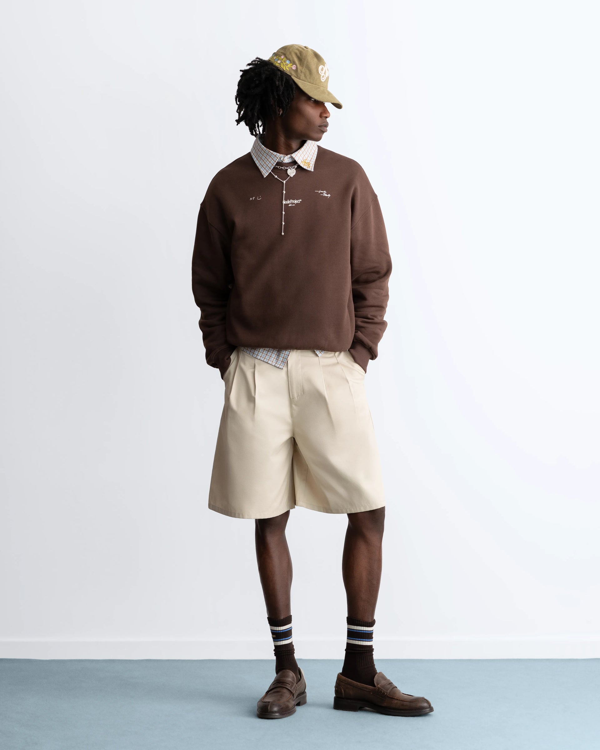 Global Soon Sweatshirt Brown