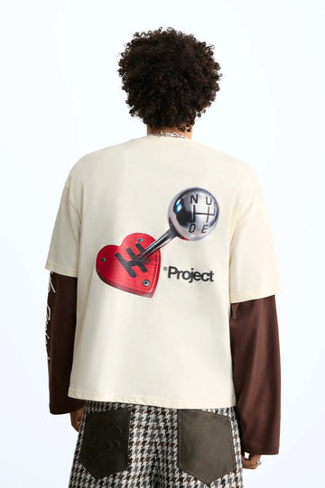 Upshift Tee Marshmallow