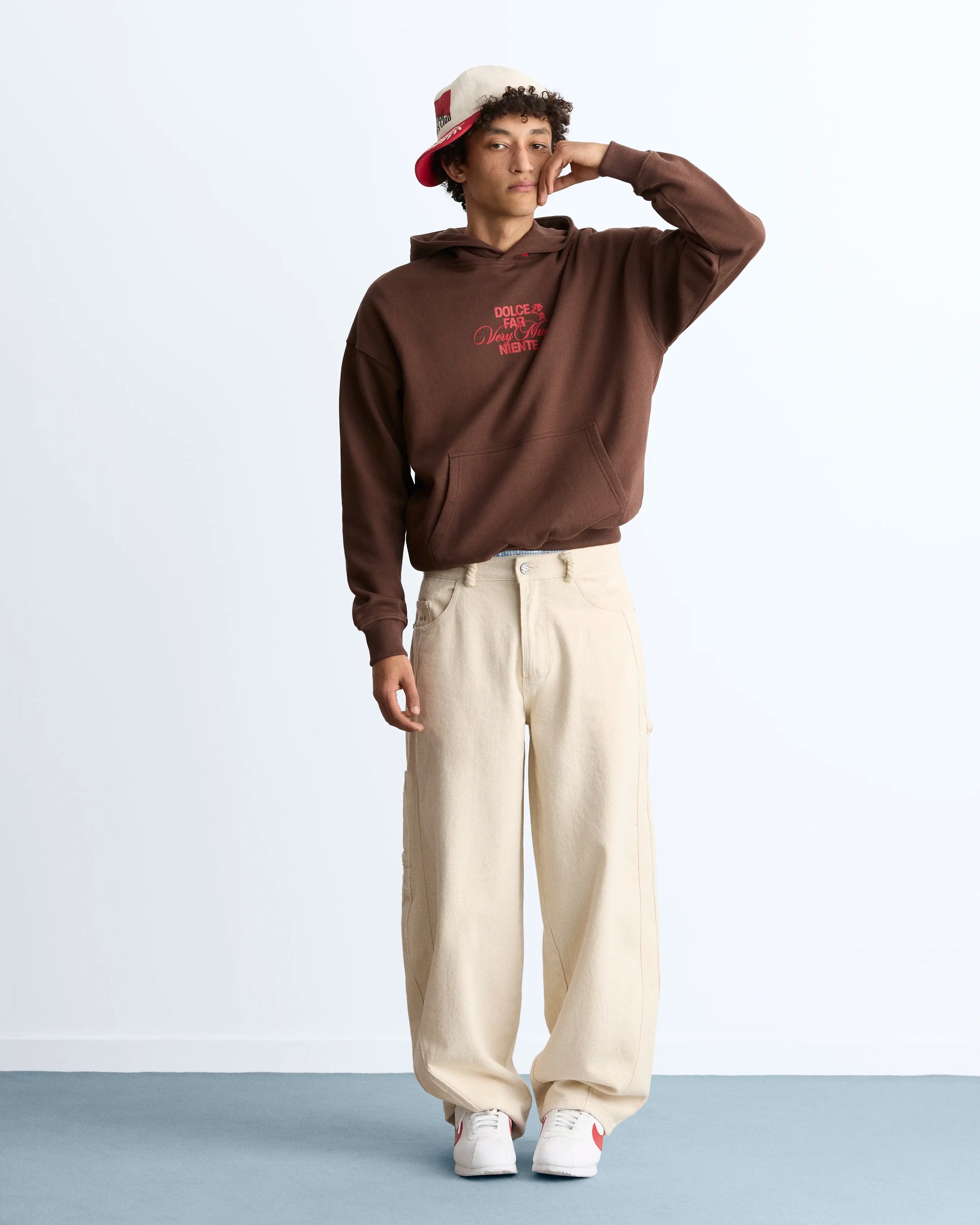 Winning Horse Hoodie Brown