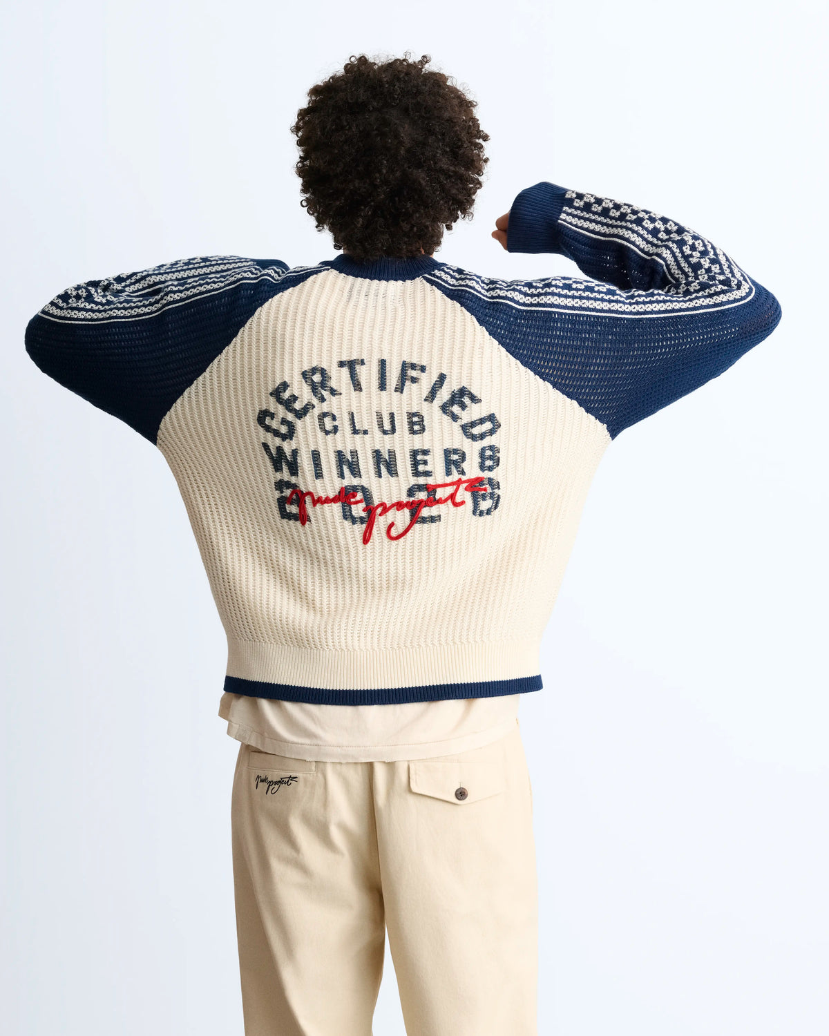 Agneli Knit Bomber Jacket