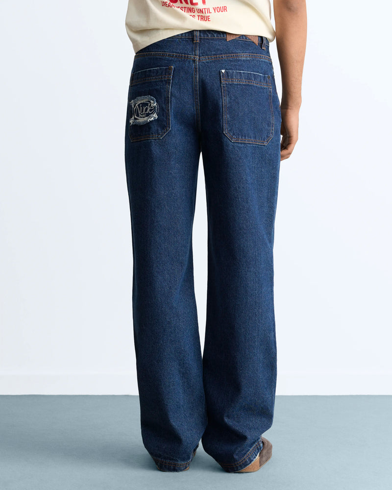 Pilot Laser Straight Jeans