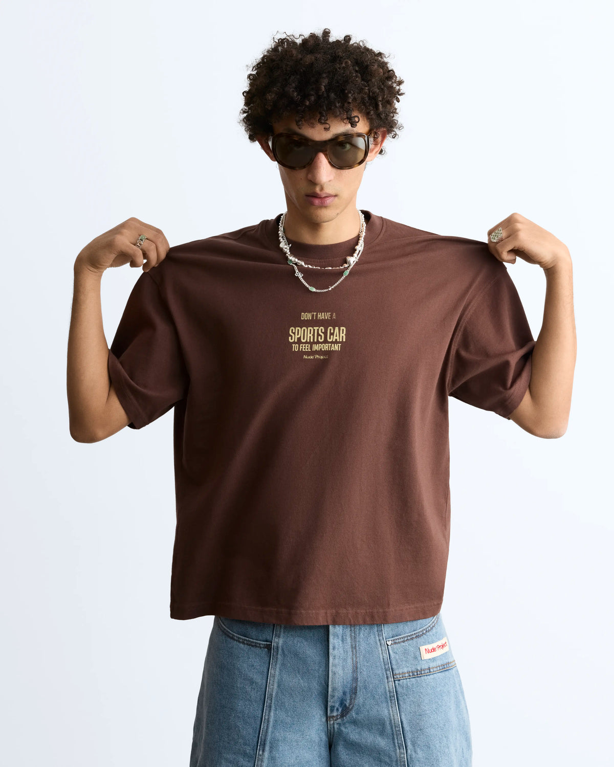 Sprint Tee Brown