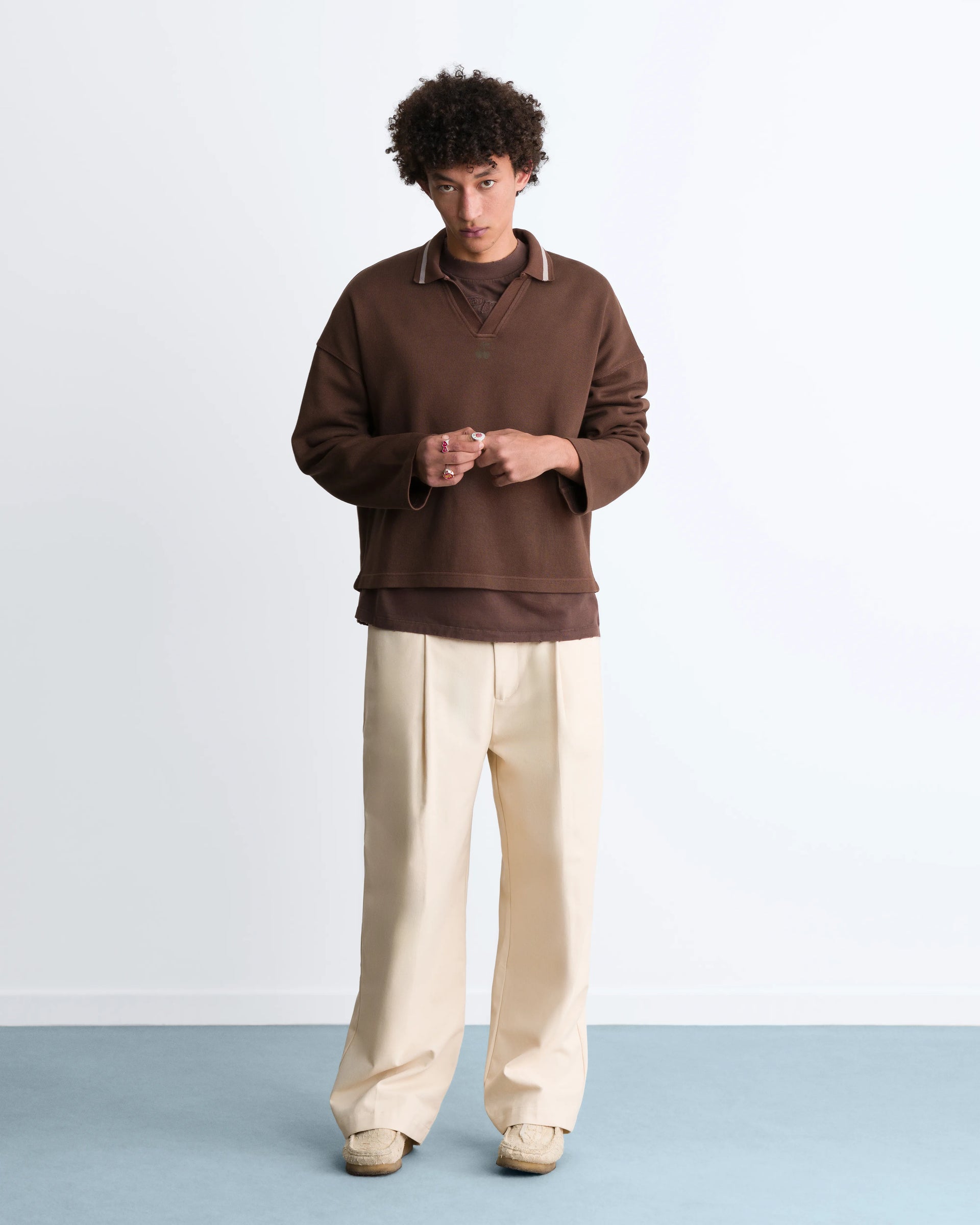 Cherry Beast Polo Brown