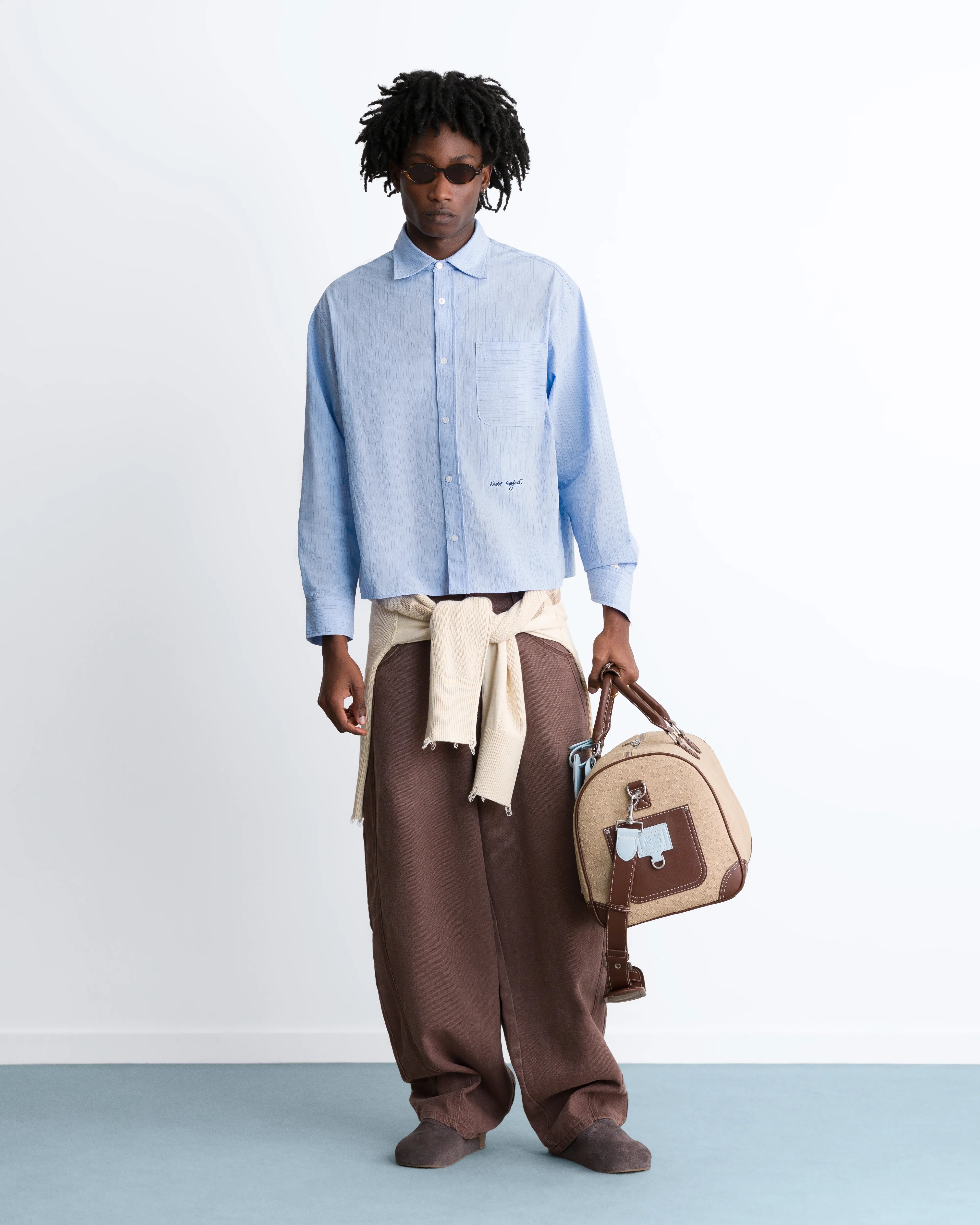 naked dress shirt Brushed Nude Dress Shirt 15 / 36/37