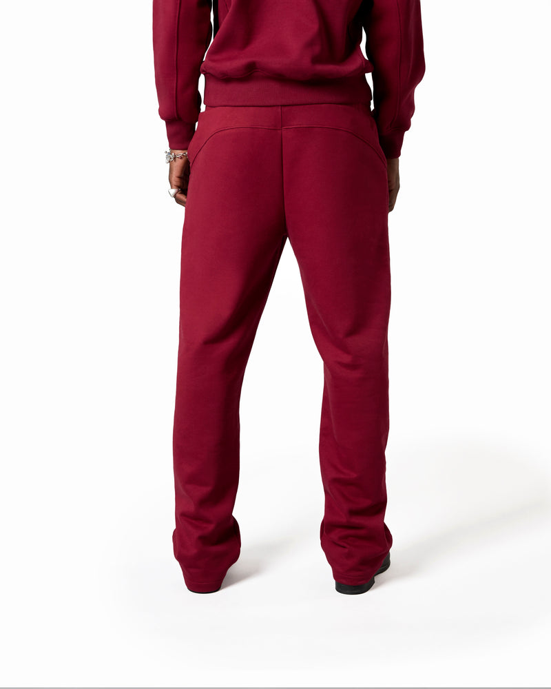 PANTALÓN CHÁNDAL BURGUNDY ESSENTIALS