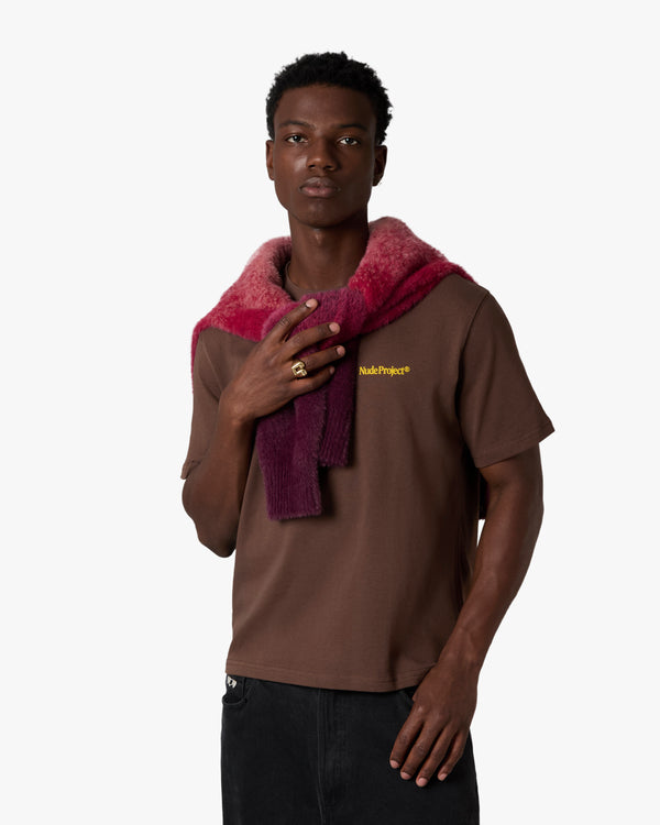 ORIGINS TEE BROWN