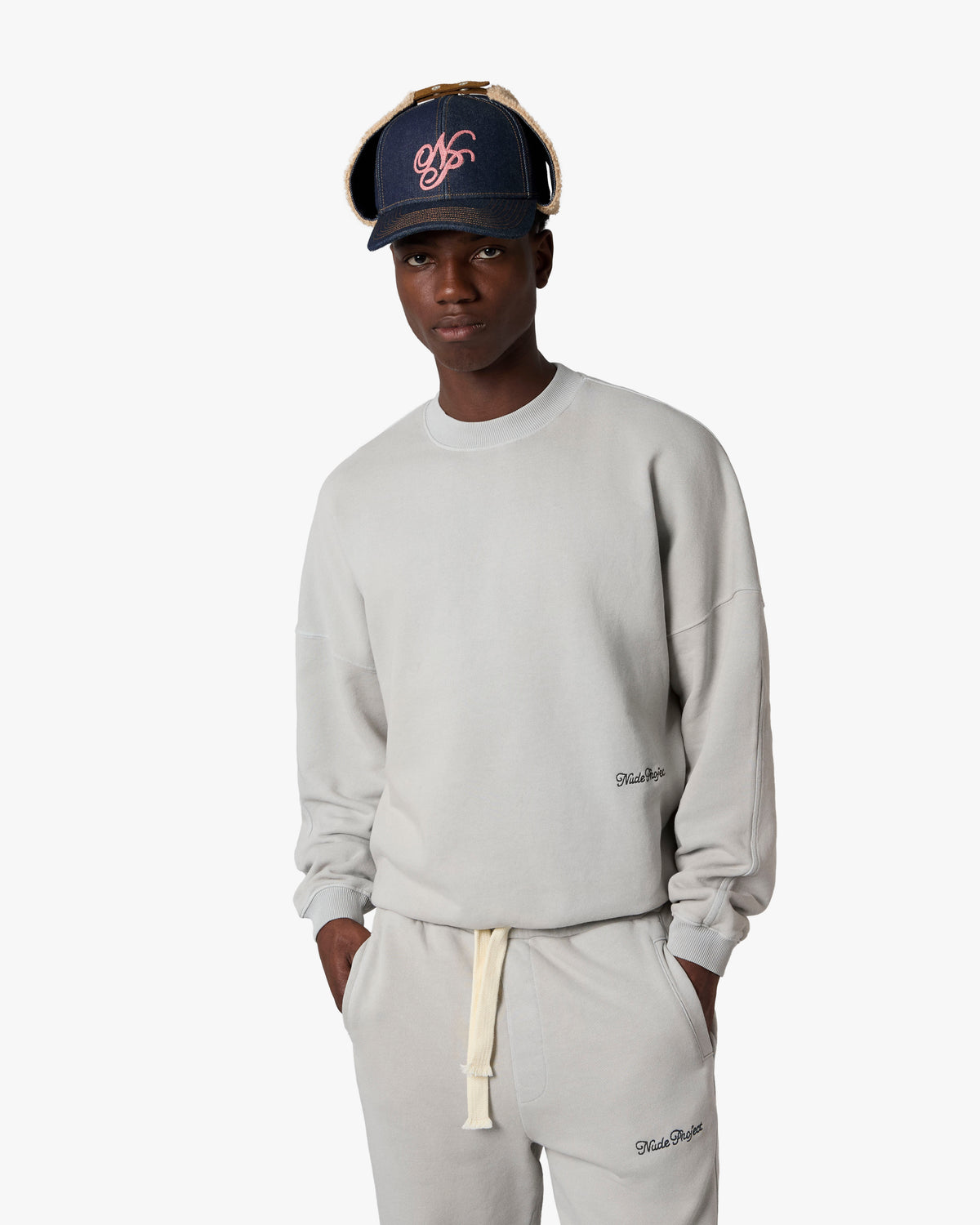 Crewneck Boxy Perfect Gris