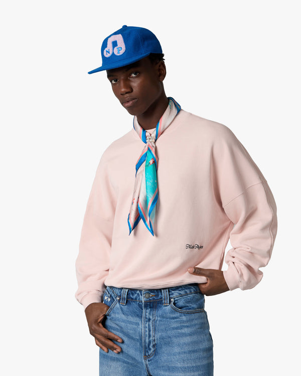 PERFECT BOXY CREWNECK PINK