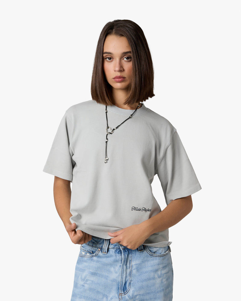 CAMISETA BOXY GRIS PERFECT