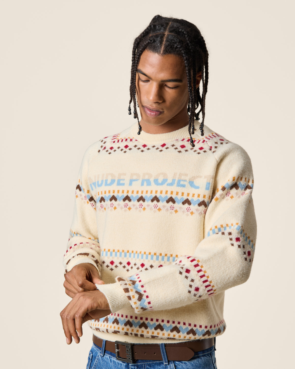 X-MAS SWEATER MARSHMALLOW