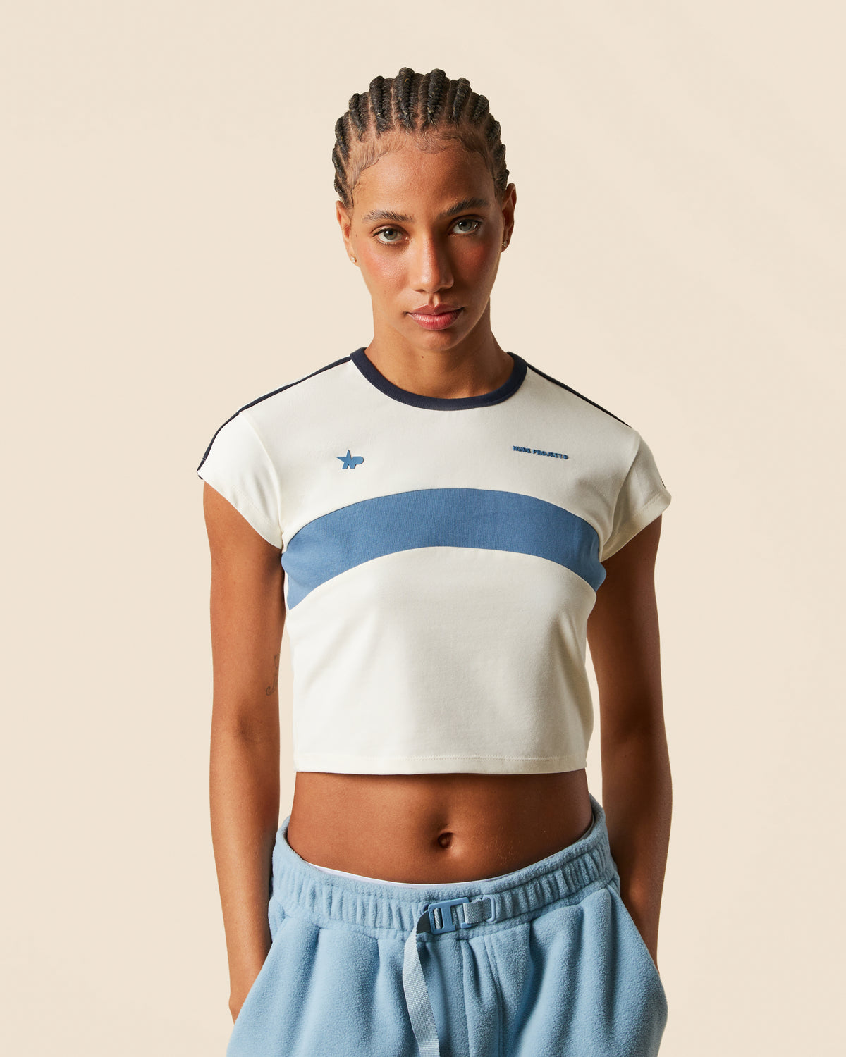 ATLAS BABY TEE OFF-WHITE