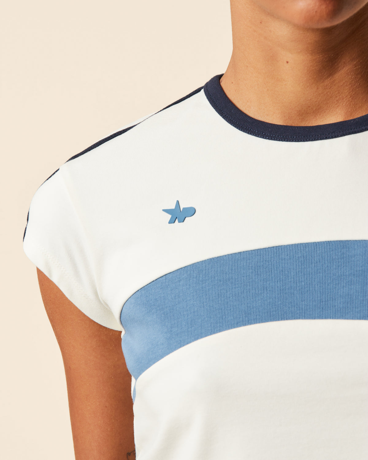 ATLAS BABY TEE OFF-WHITE