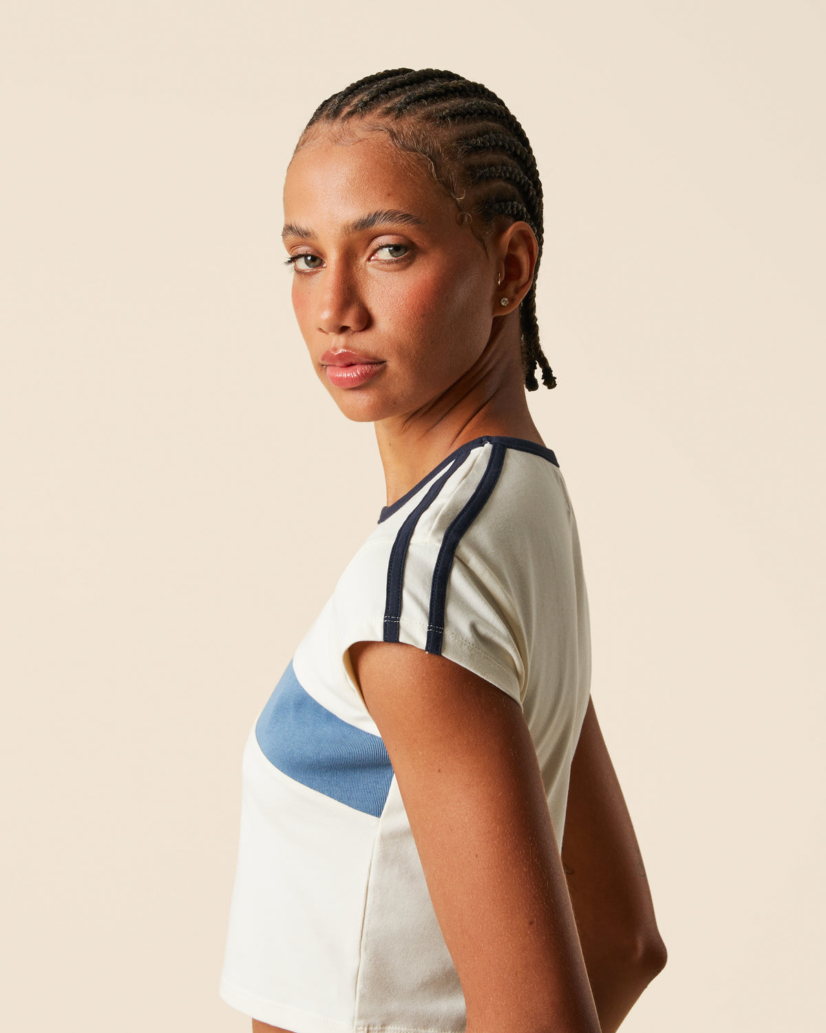 ATLAS BABY TEE OFF-WHITE