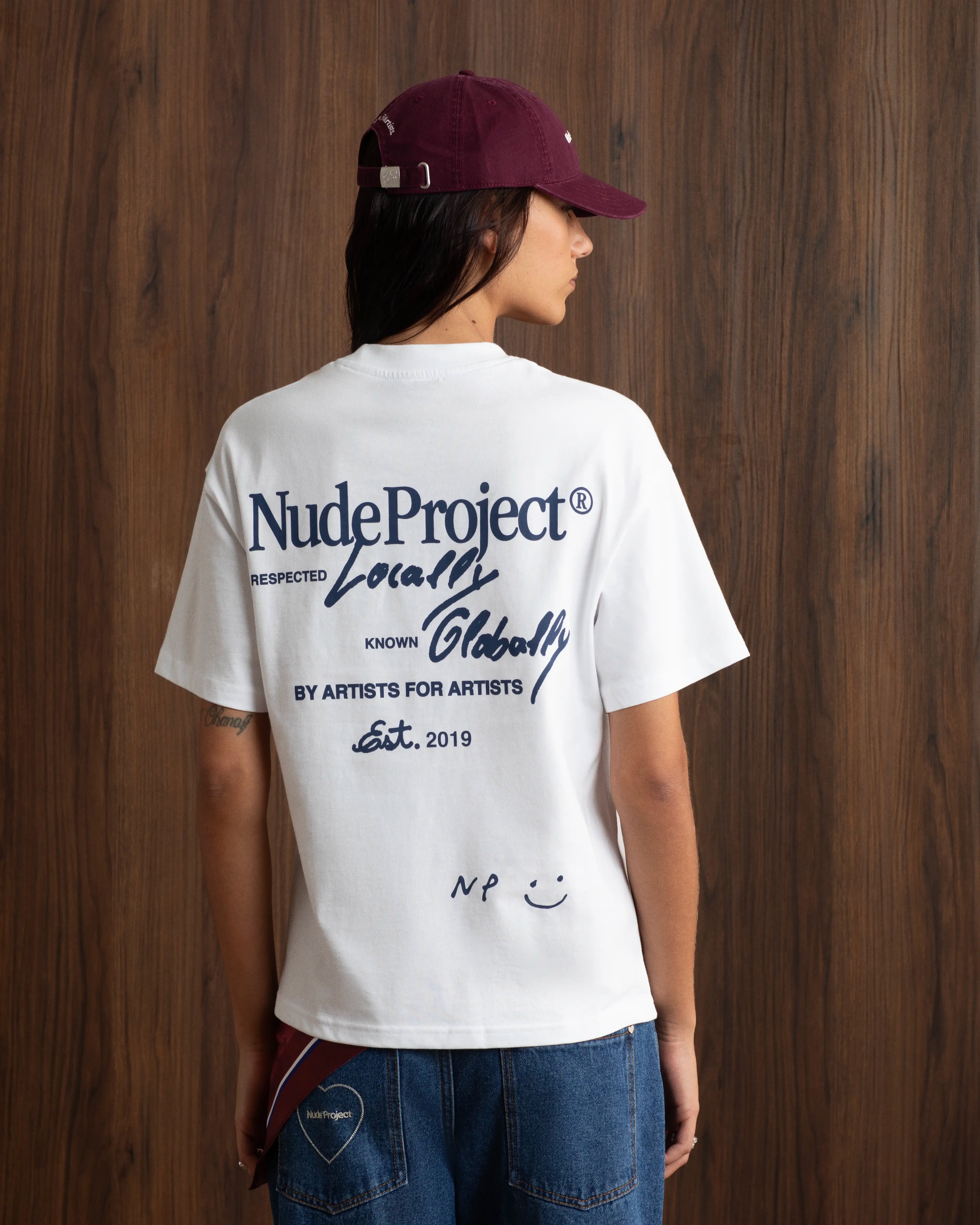 Global Soon Tee White – Nude Project Global Soon Tee White – Nude Project