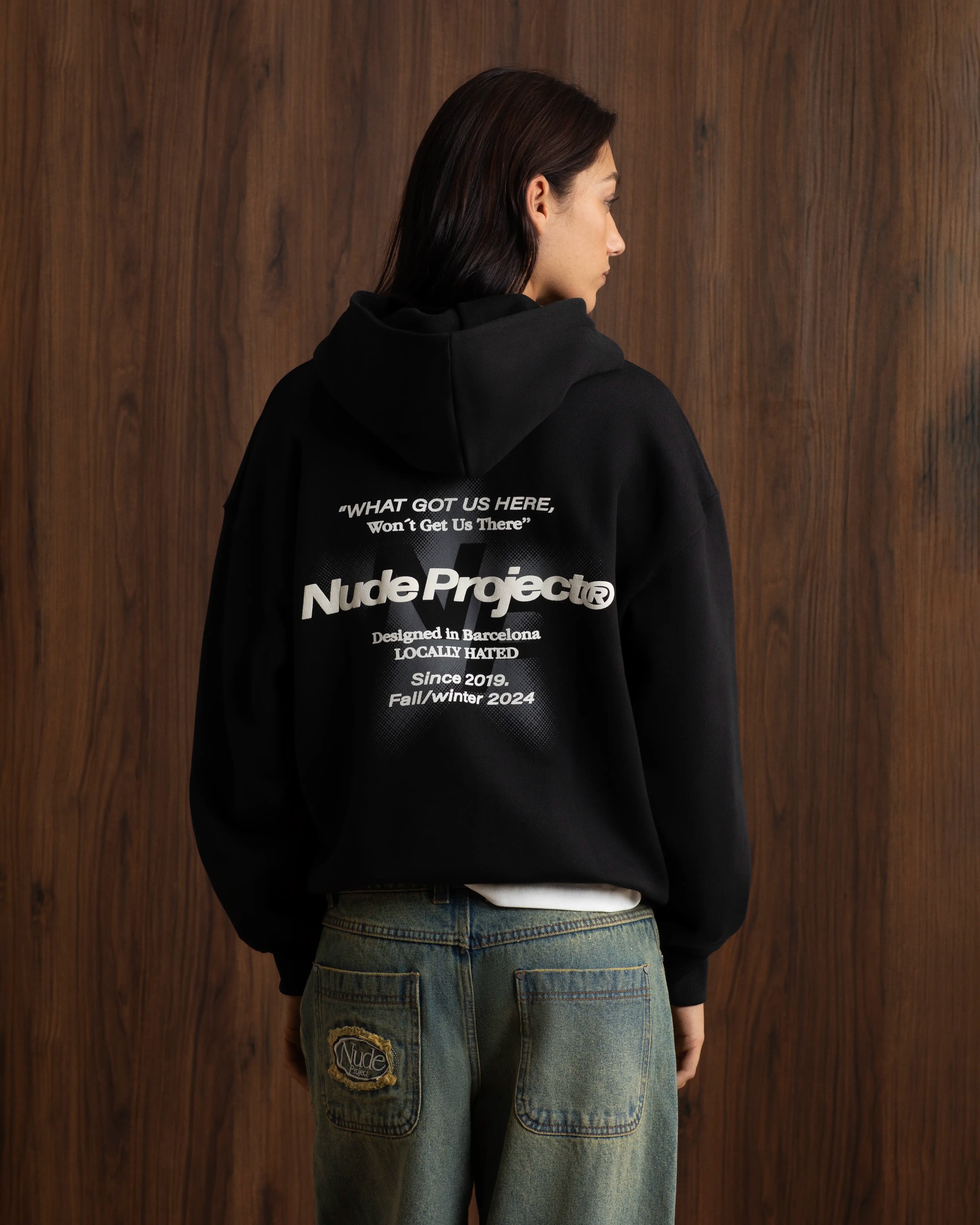 Seoul Hoodie Dark Grey – Nude Project Seoul Hoodie Dark Grey – Nude Project
