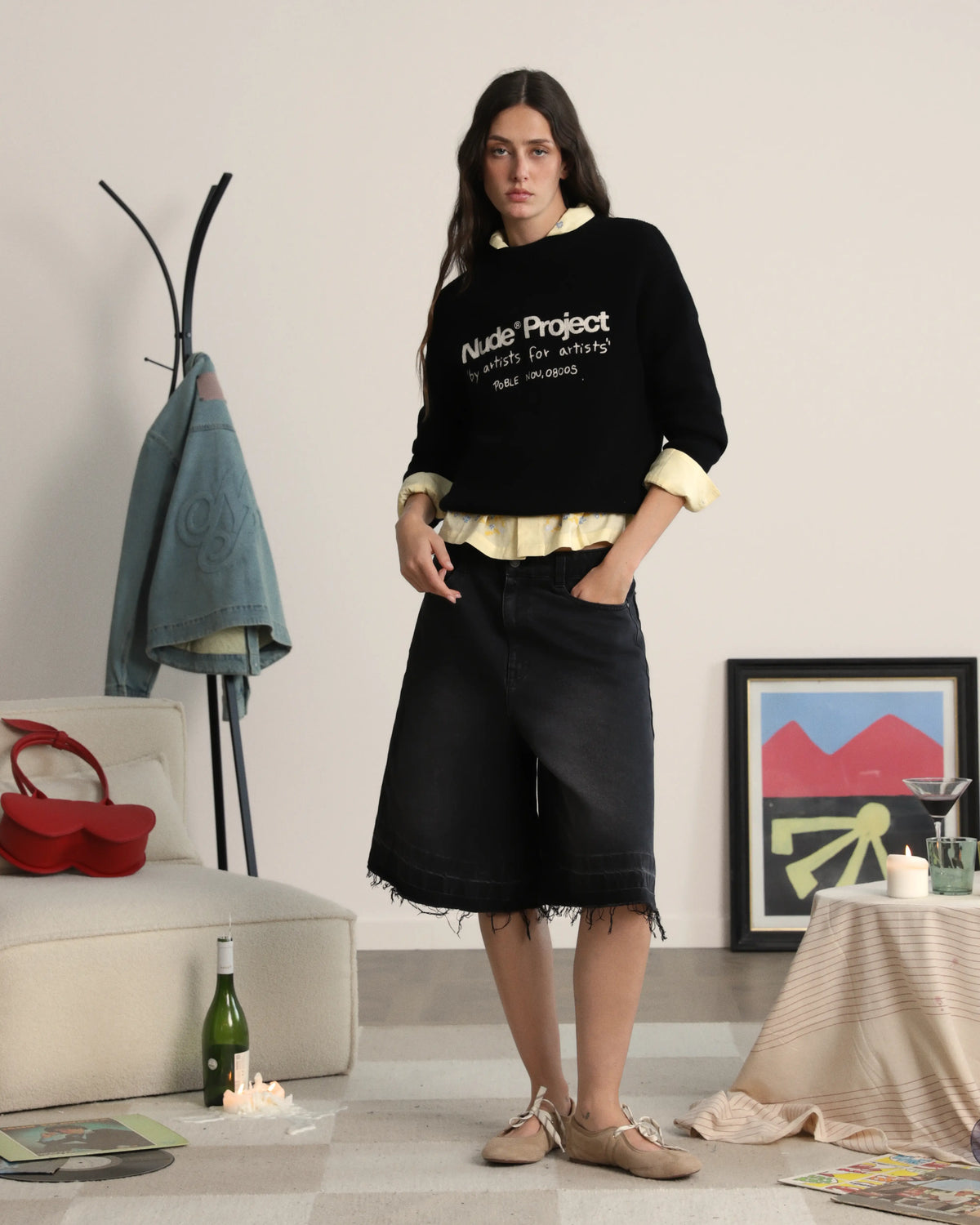 WOMAN [Model is 184cm/6’0” wearing size S]