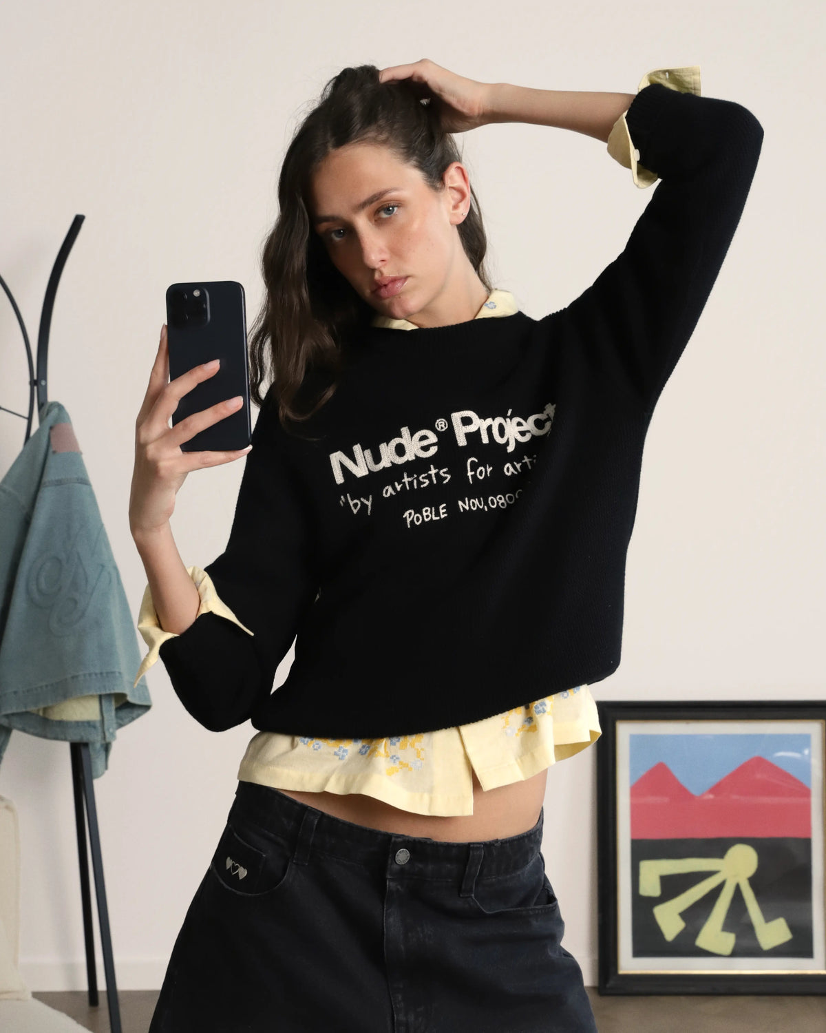 WOMAN [Model is 184cm/6’0” wearing size S]