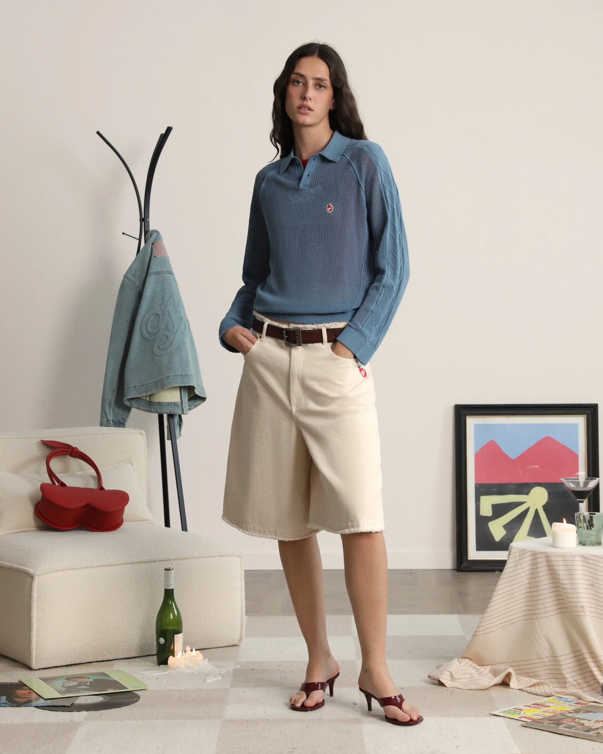 WOMAN [Model is 184cm/6’0” wearing size S]