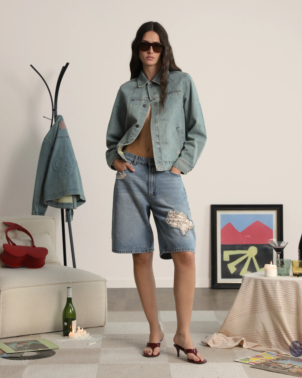 WOMAN [Model is 184cm/6’0” wearing size L]