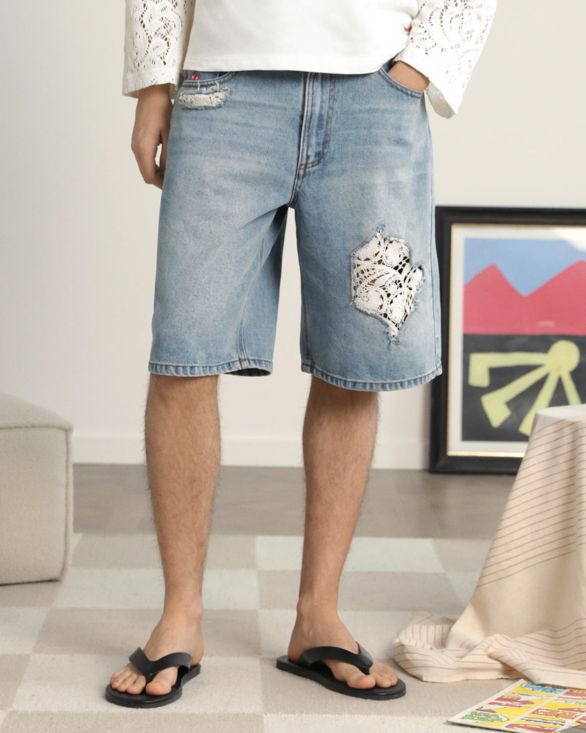 MAN [Model is 184cm/6’0” wearing size L]