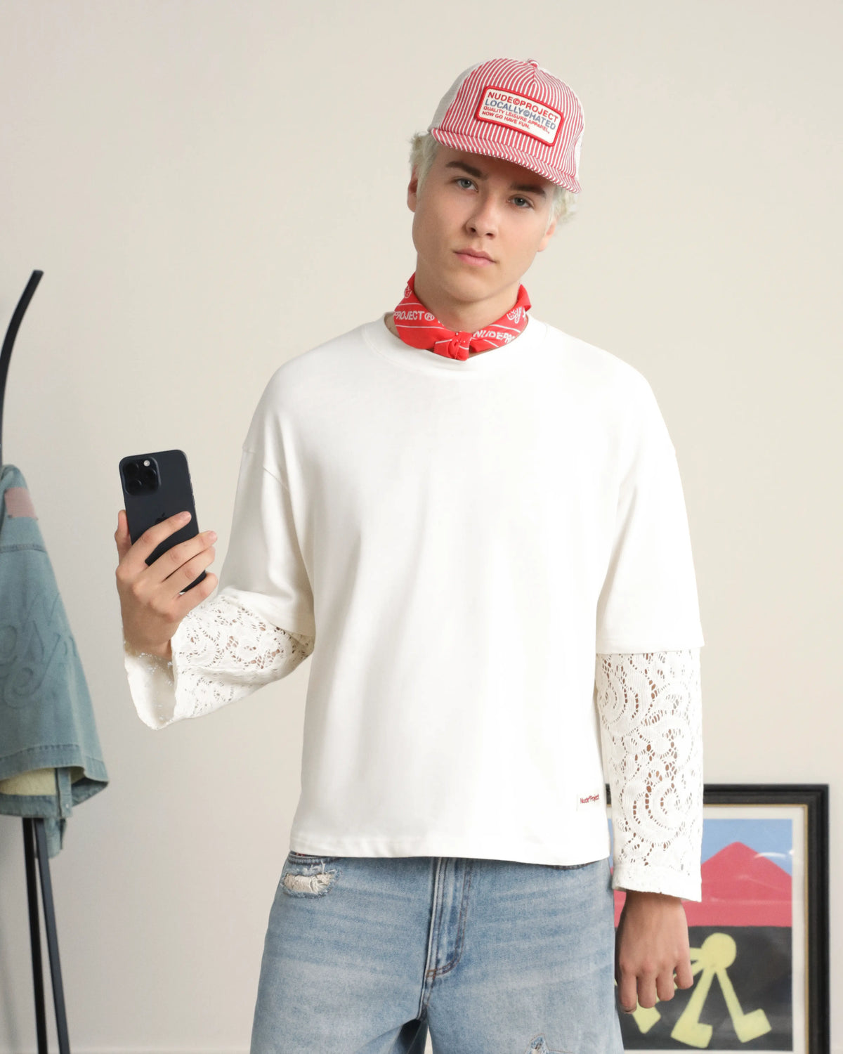 MAN [Model is 184cm/6’0” wearing size L]