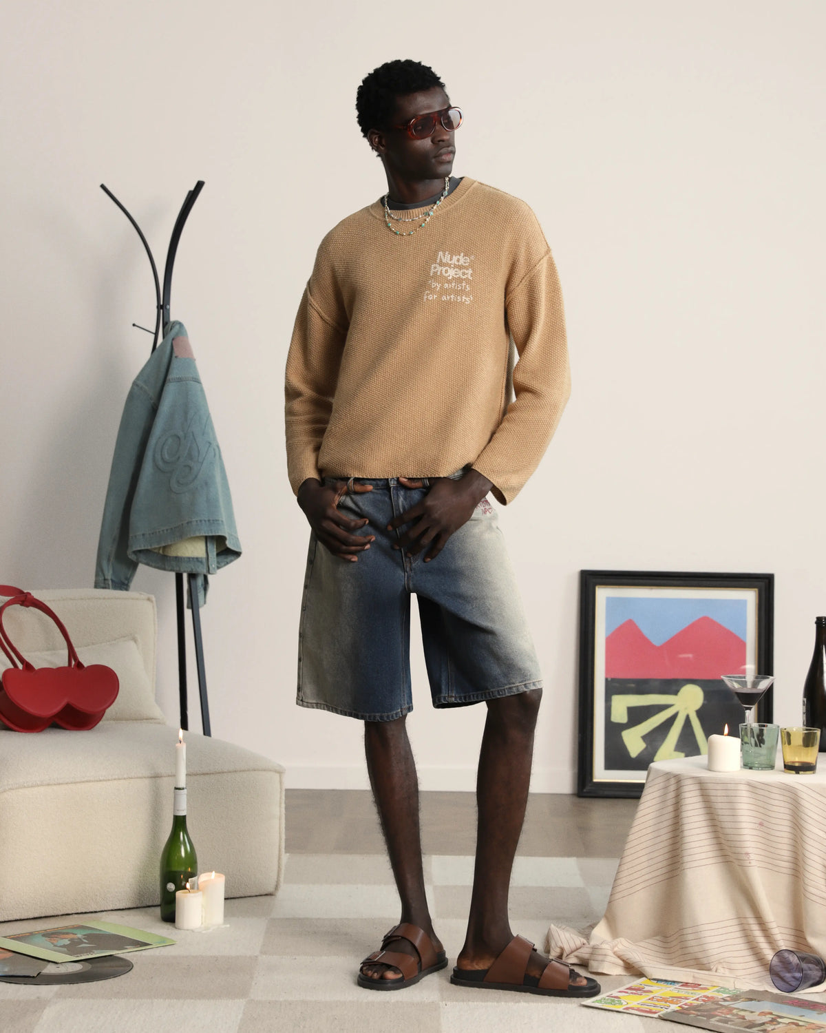 MAN [Model is 187cm/6’1” wearing size L]