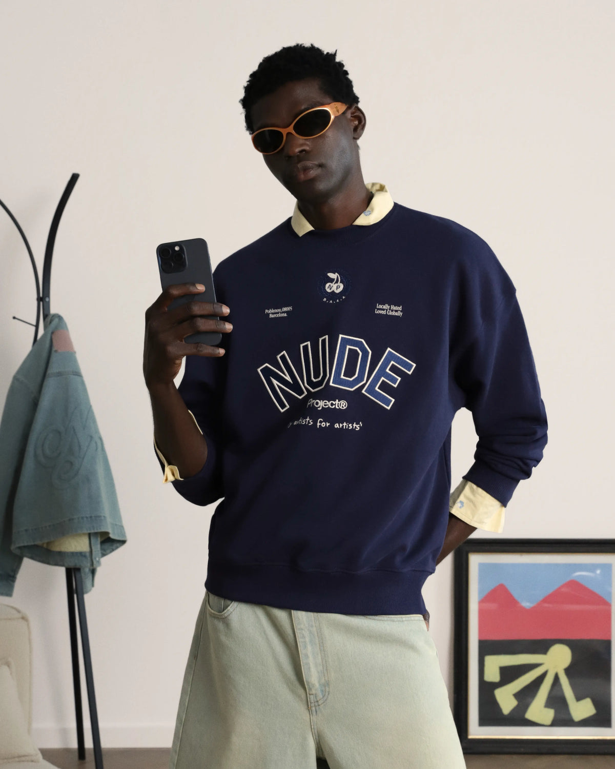 MAN [Model is 187cm/6’1” wearing size L]