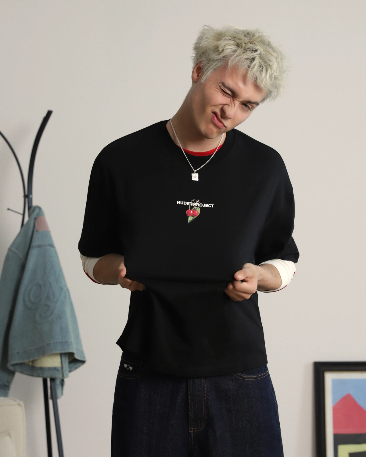 MAN [Model is 184cm/6’0” wearing size L]