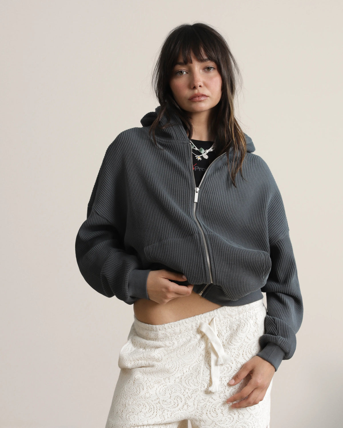 WOMAN [Model is 170cm/5’5” wearing size S] FIRST