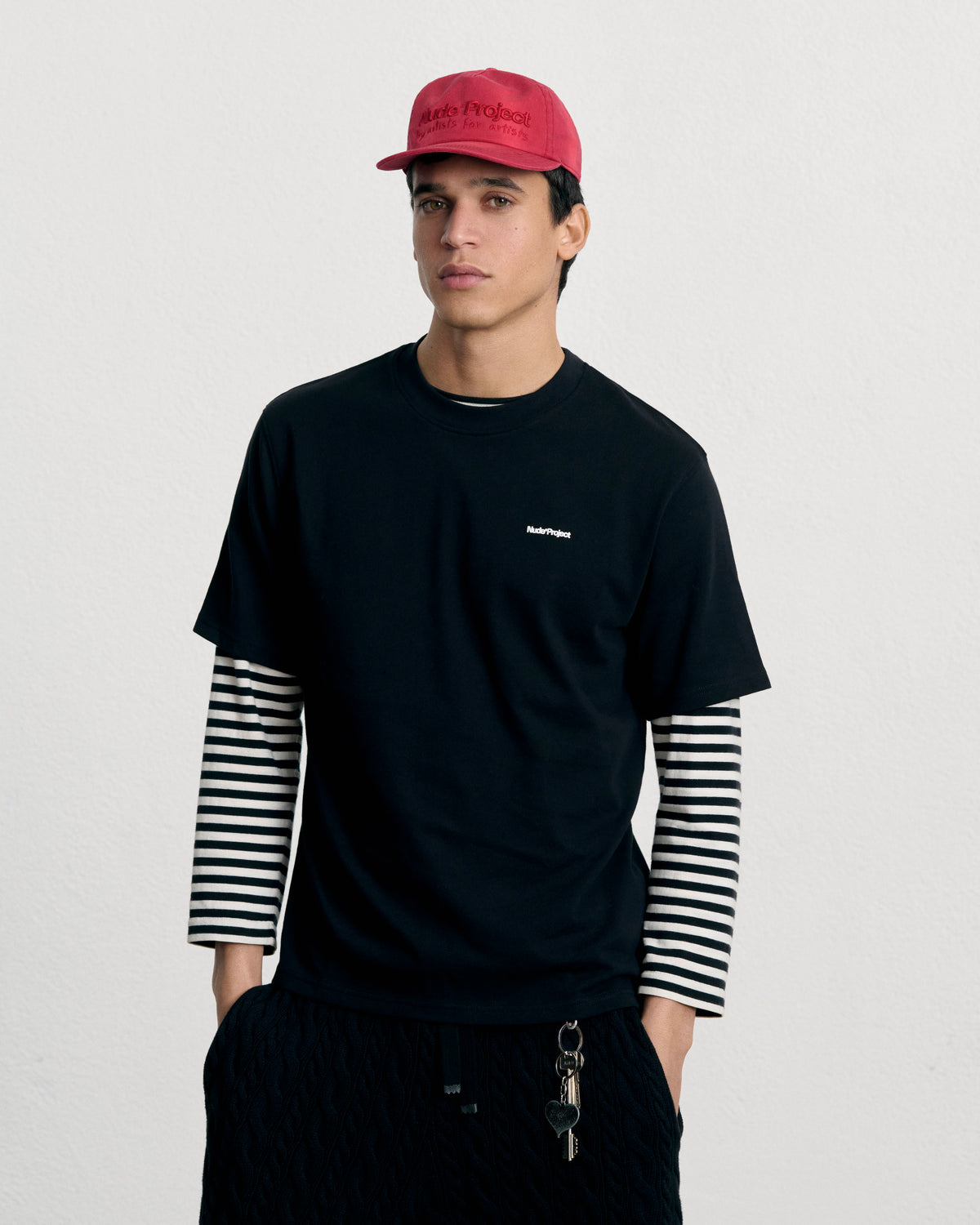 MAN [Model is 188cm/6’2” wearing size L]