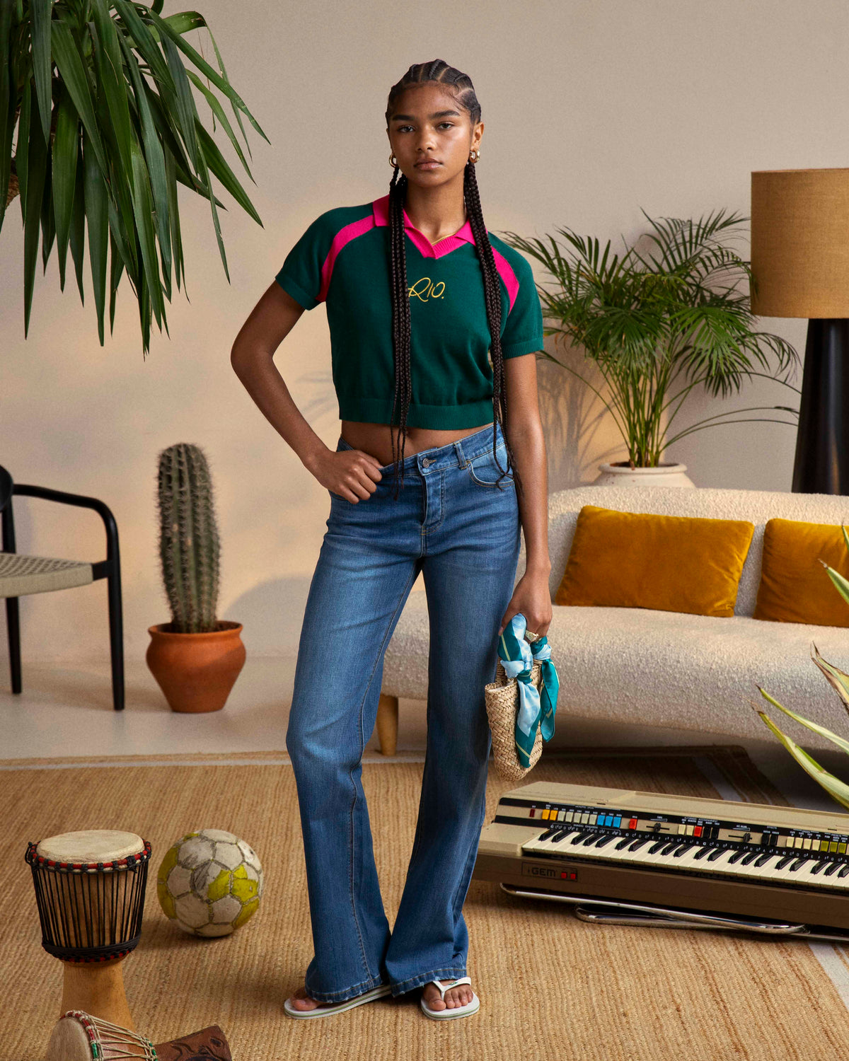 woman [Model is 173cm/5'8 wearing size M]