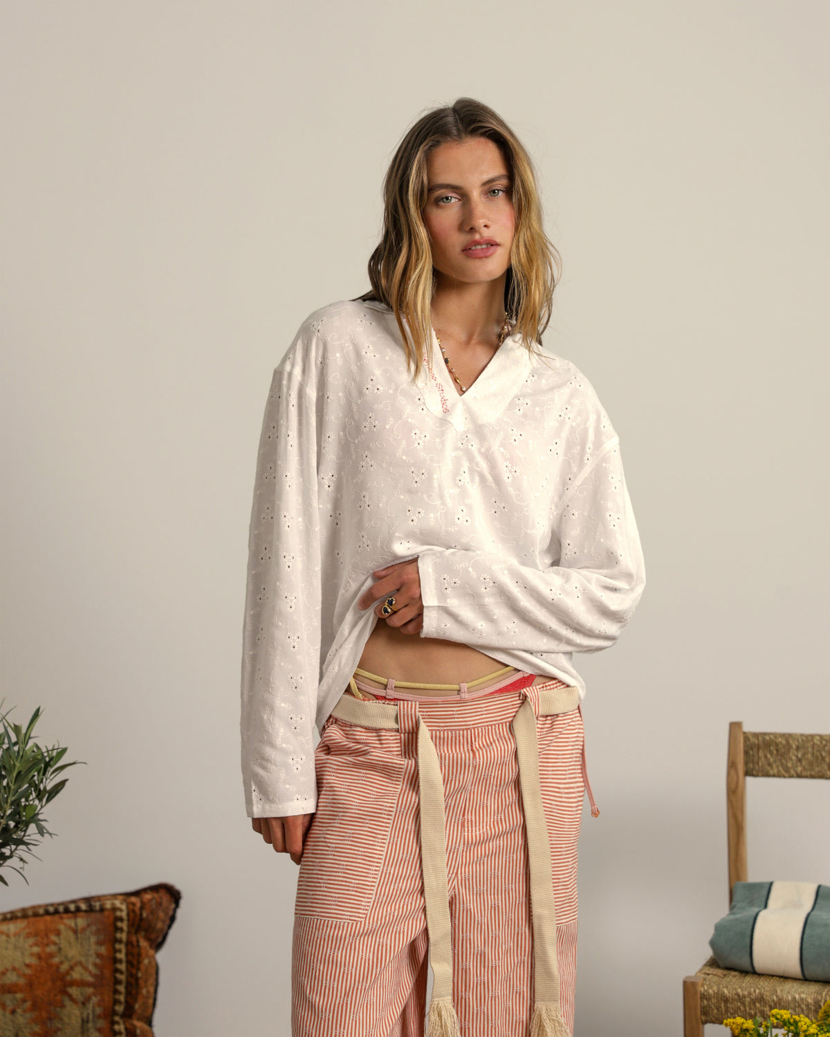 Woman [Model is 175cm/5’7” wearing size S]