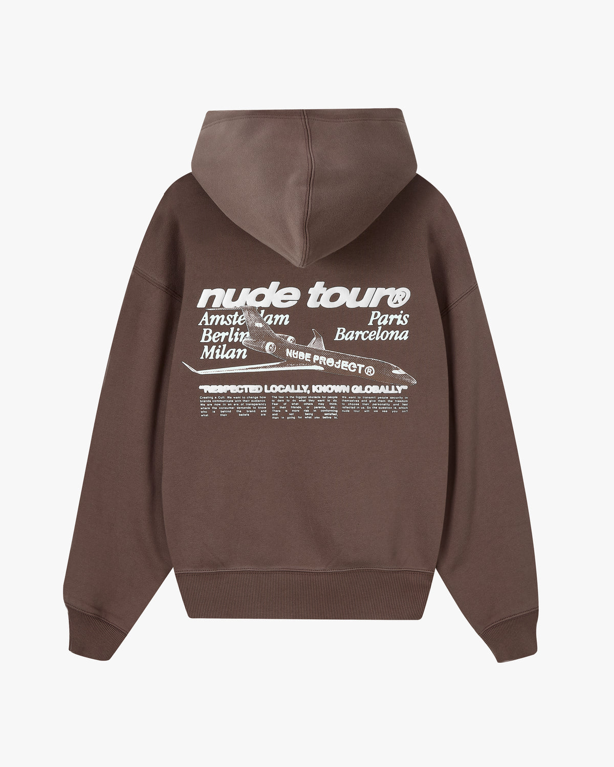 Sudadera Chocolate Nude Tour