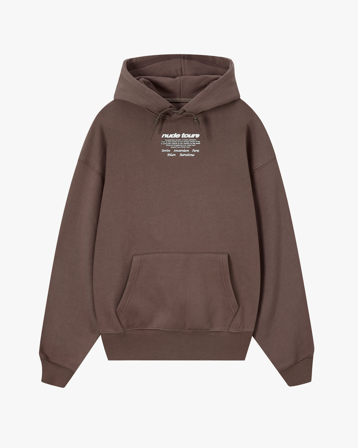 Sudadera Chocolate Nude Tour