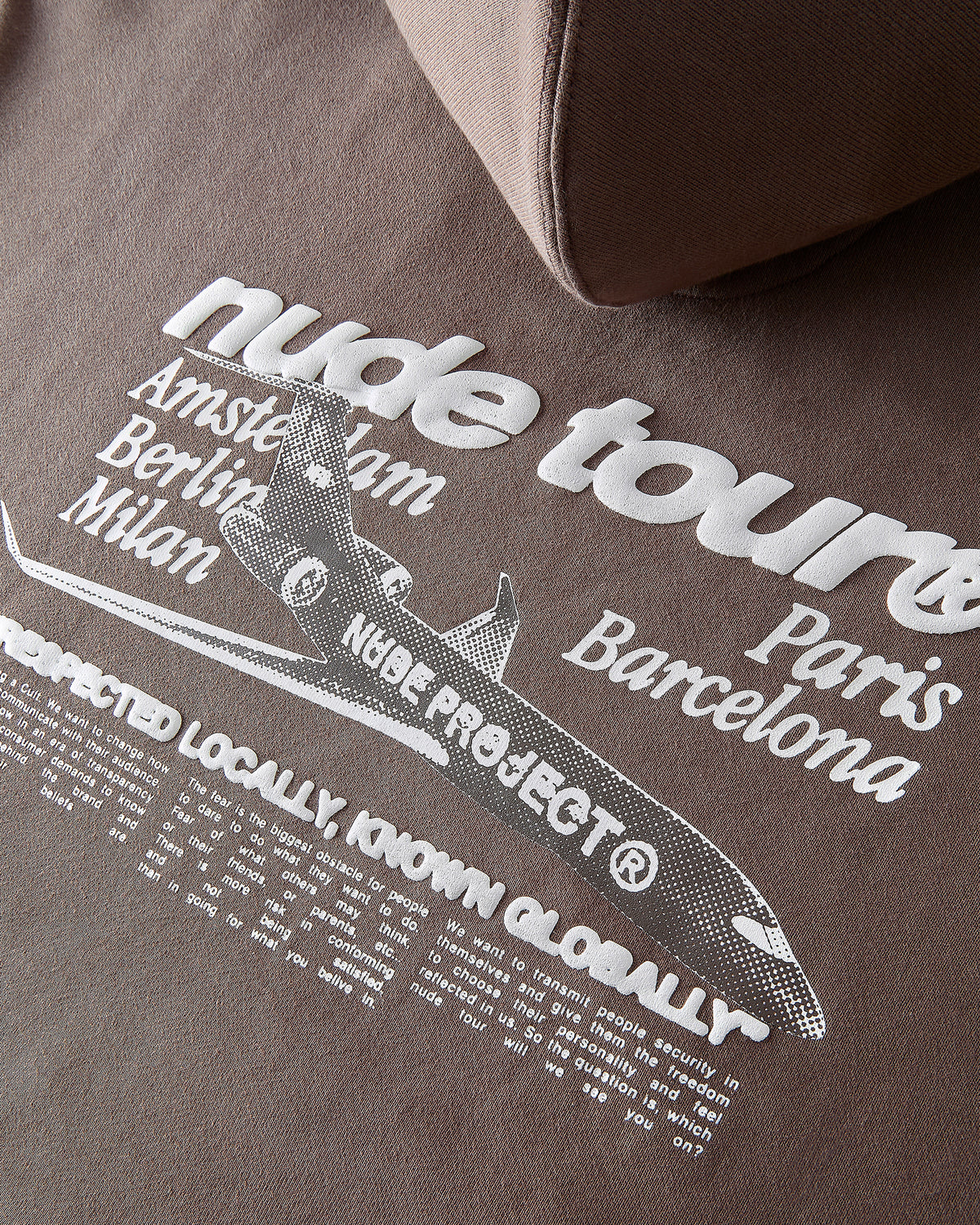 Sudadera Chocolate Nude Tour