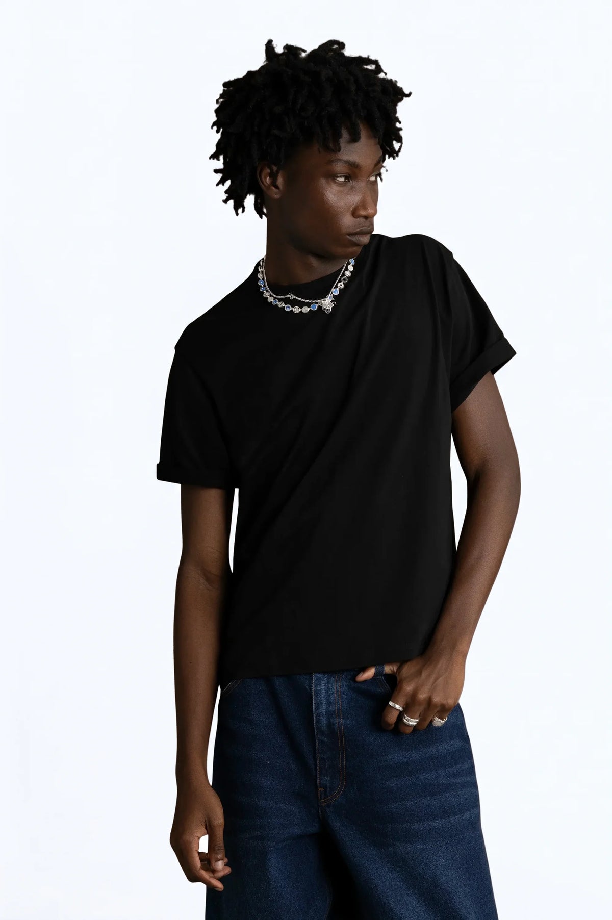 Basic Tee Black 3xPack