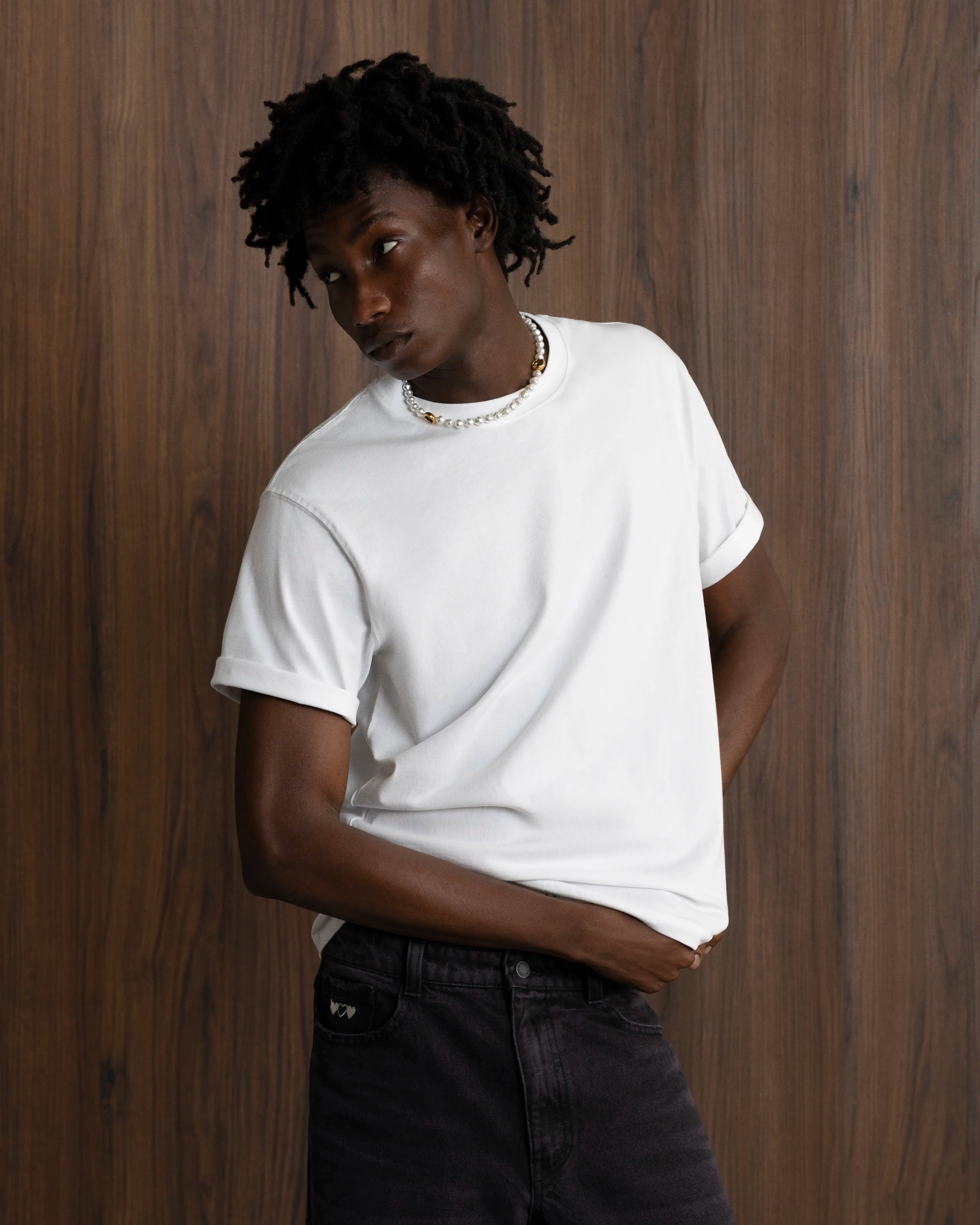 Basic Tee White 3xPack – Nude Project Basic Tee White 3xPack – Nude Project