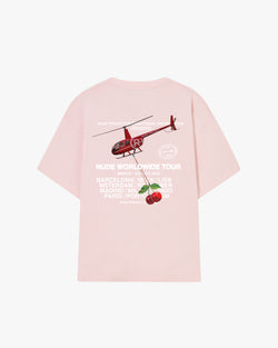 CAMISETA ROSA NUDE TOUR