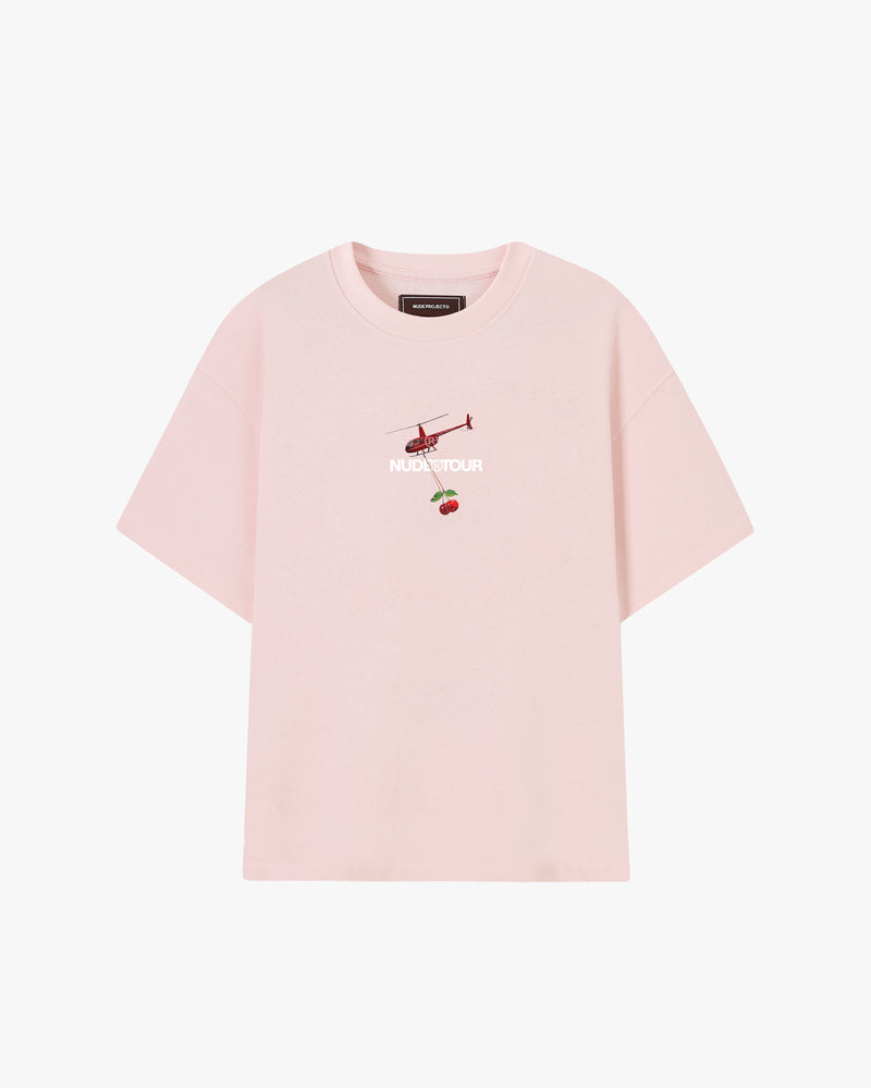 CAMISETA ROSA NUDE TOUR