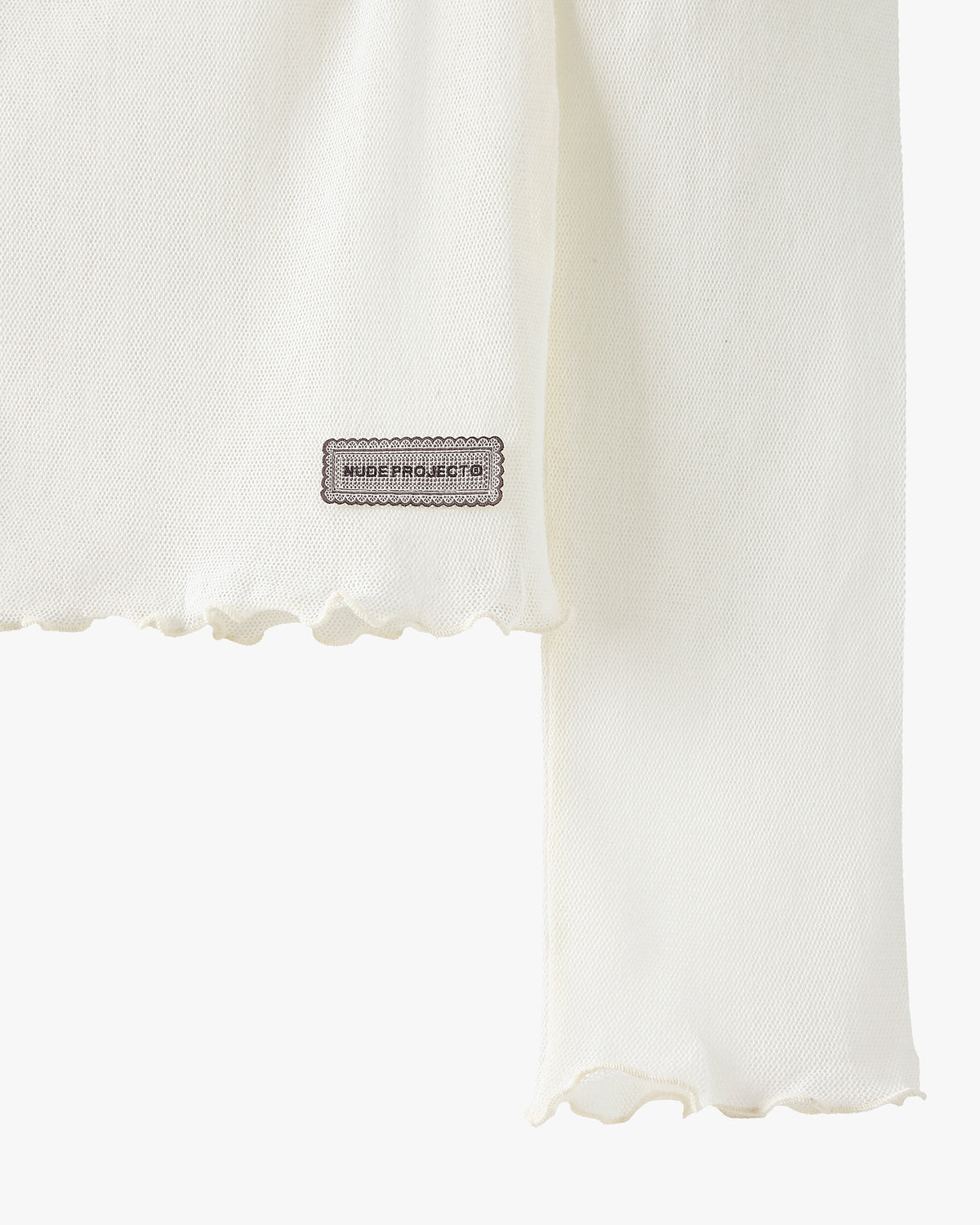 Not Your Baby Top Marshmallow