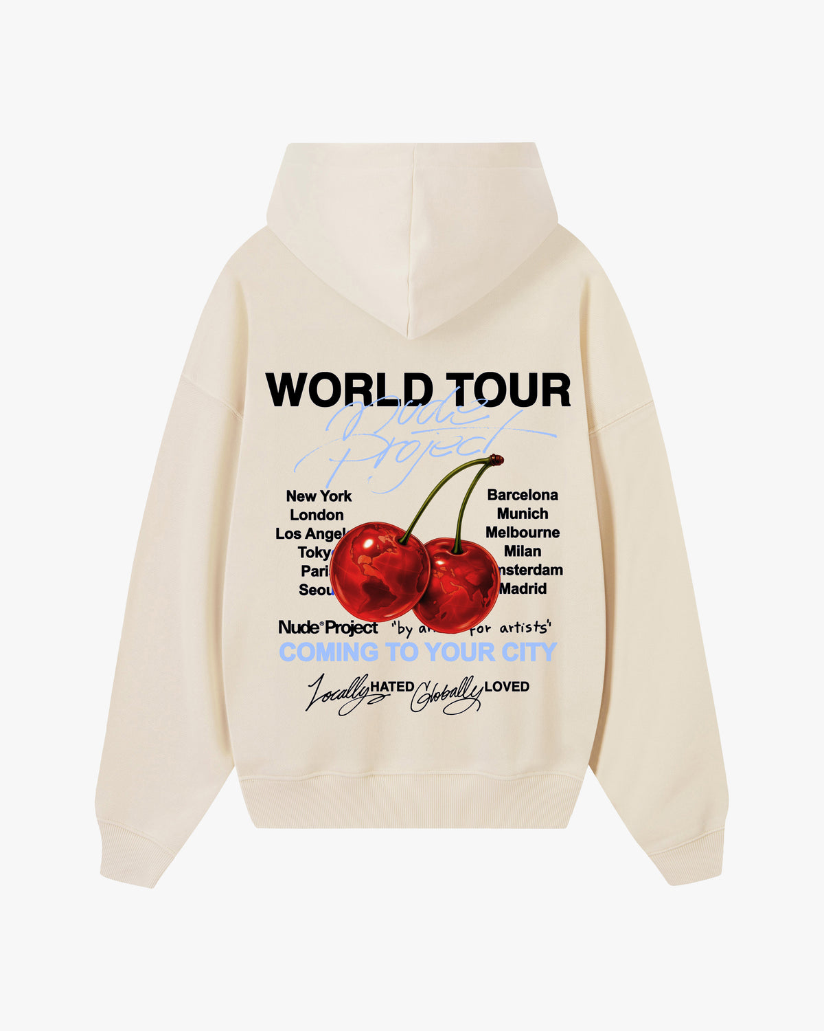 Nude Tour Hoodie Marshmallow