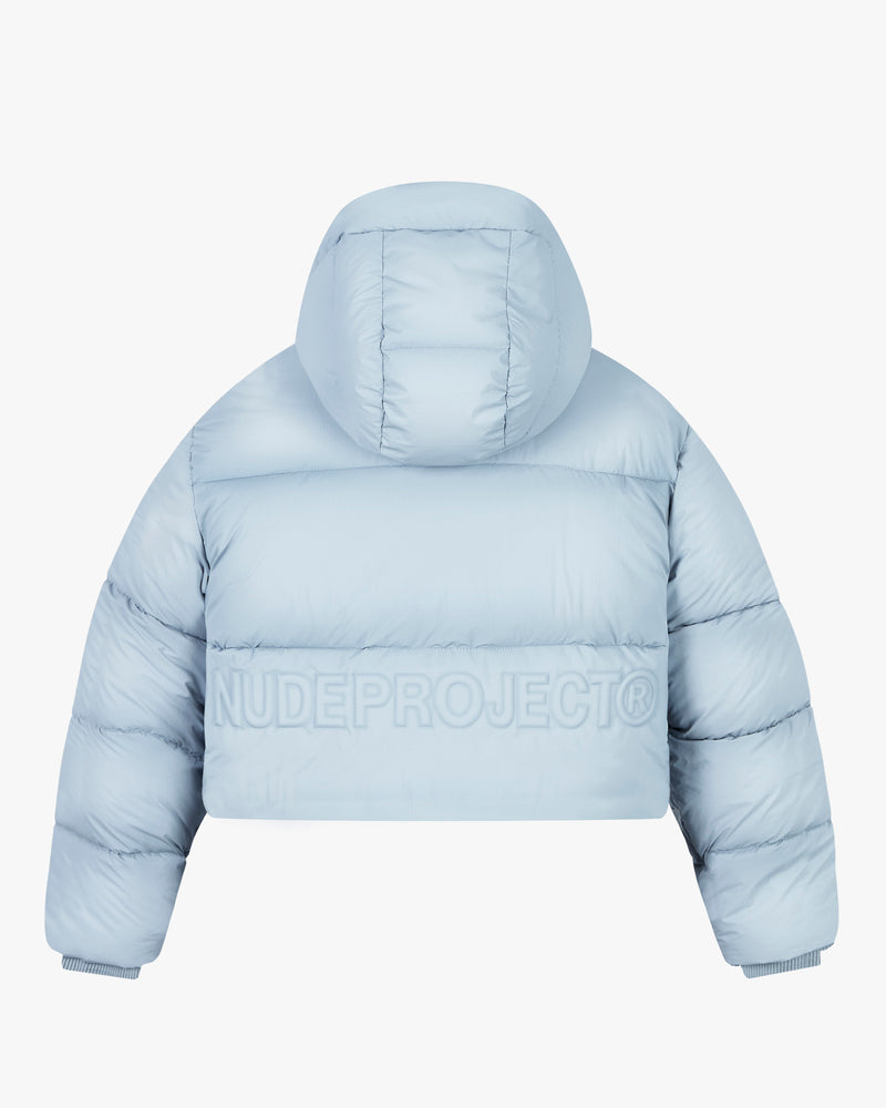 OG*PUFFER JACKET WOMAN BABY BLUE