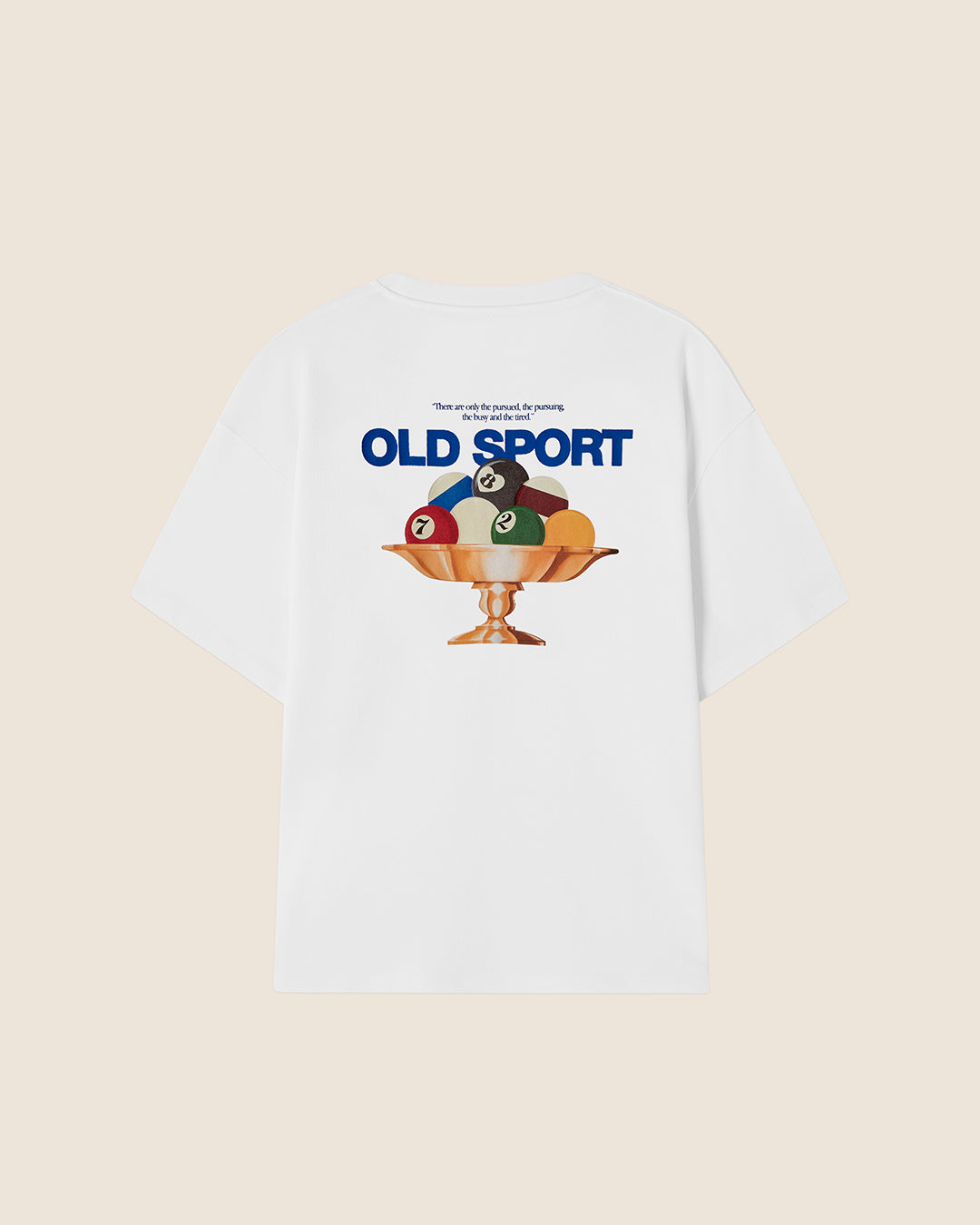 OLD SPORT TEE WHITE – NUDE PROJECT