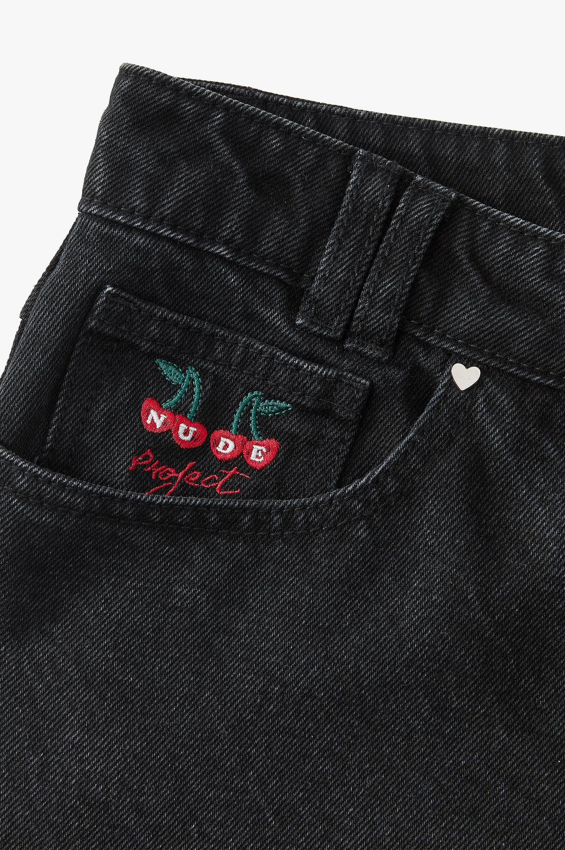 Old Baggy Woman Jeans Black