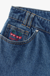 Old Baggy Woman Jeans Indigo