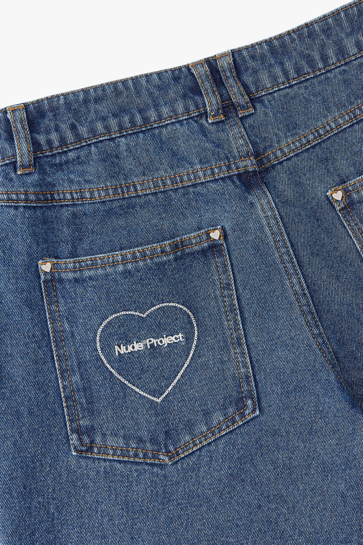 Old Baggy Woman Jeans Indigo