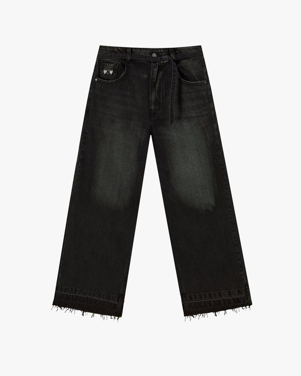 PANTALÓN BAGGY NEGRO OLD DENIM