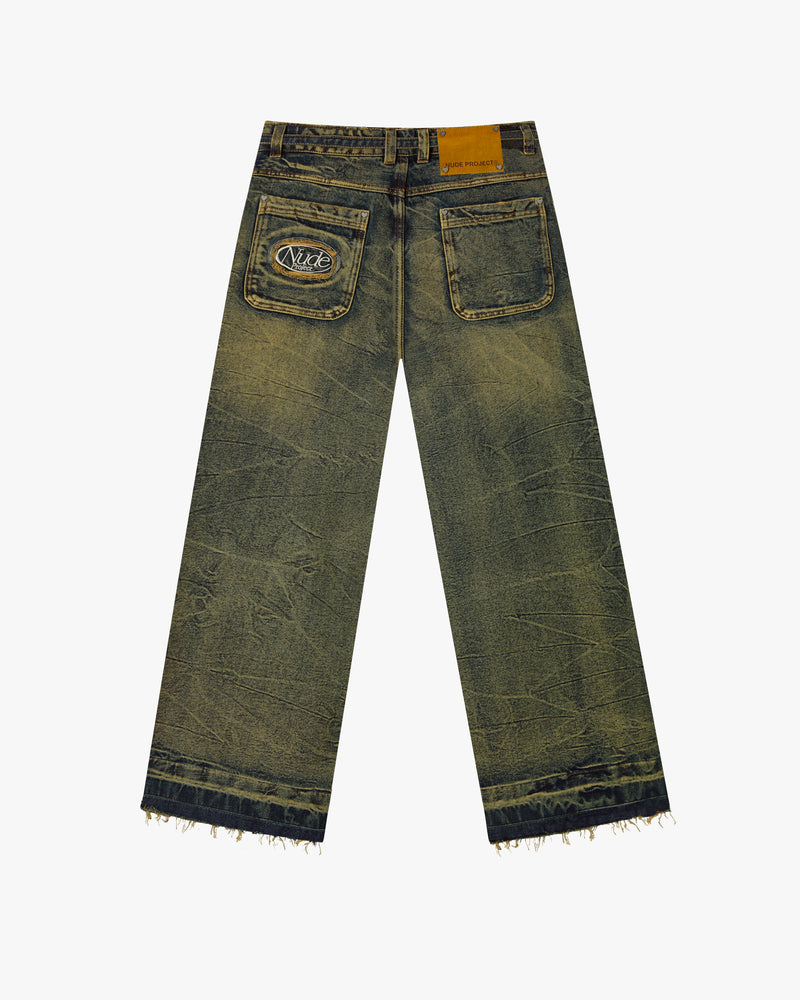 PANTALÓN BAGGY DIRTY WASH OLD DENIM