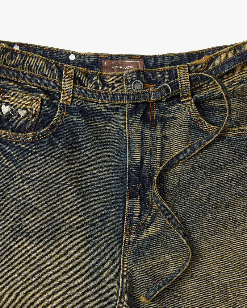 PANTALÓN BAGGY DIRTY WASH OLD DENIM