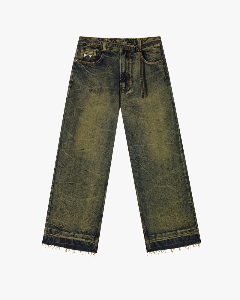 PANTALÓN BAGGY DIRTY WASH OLD DENIM